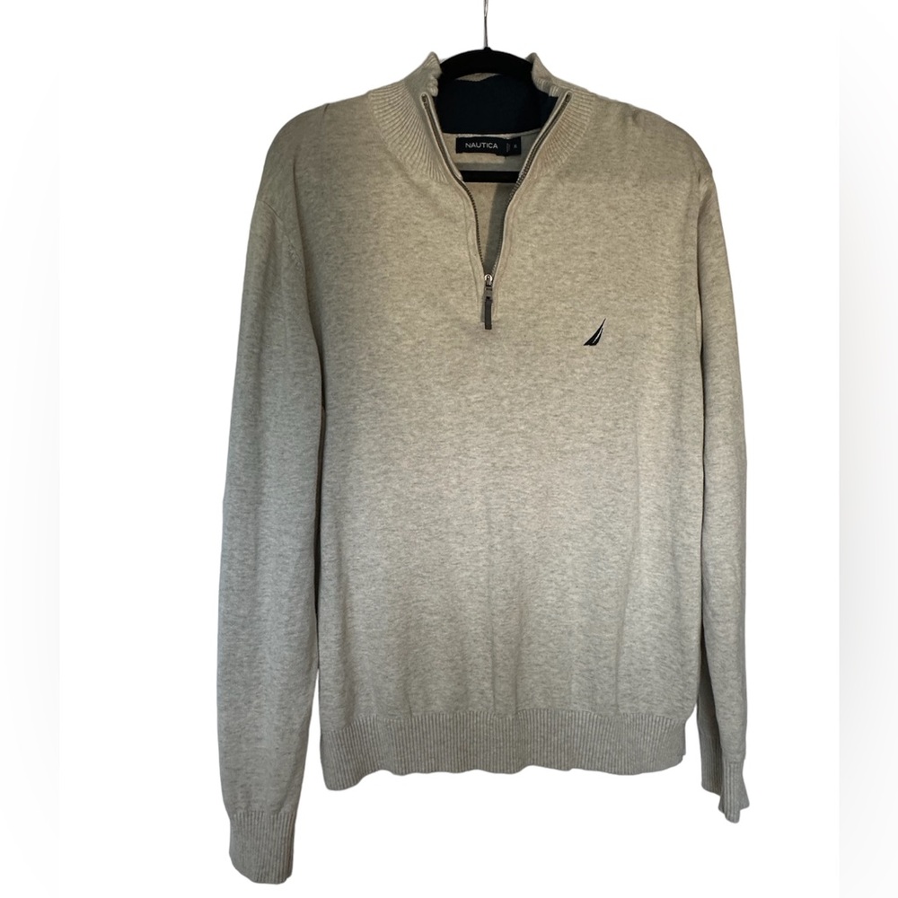 Nautica quarter zip sweater